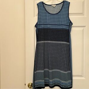 Max Studio Sleeveless Geometric Dress